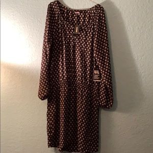 Express small long sleeves dress